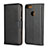 Leather Case Stands Flip Cover L02 for Huawei Honor 9 Lite Black