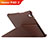 Leather Case Stands Flip Cover L02 for Huawei Honor Pad 2 Brown