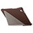 Leather Case Stands Flip Cover L02 for Huawei Honor Pad 2 Brown