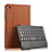 Leather Case Stands Flip Cover L02 for Huawei Honor Pad 5 8.0 Brown