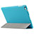 Leather Case Stands Flip Cover L02 for Huawei MediaPad M2 10.1 FDR-A03L FDR-A01W Sky Blue