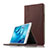 Leather Case Stands Flip Cover L02 for Huawei Mediapad M3 8.4 BTV-DL09 BTV-W09 Brown