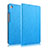 Leather Case Stands Flip Cover L02 for Huawei MediaPad M5 8.4 SHT-AL09 SHT-W09 Blue