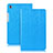 Leather Case Stands Flip Cover L02 for Huawei MediaPad M5 8.4 SHT-AL09 SHT-W09 Blue