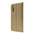 Leather Case Stands Flip Cover L02 for Huawei P30 Gold