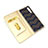 Leather Case Stands Flip Cover L02 for Huawei P30 Gold