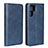 Leather Case Stands Flip Cover L02 for Huawei P30 Pro New Edition Blue