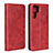 Leather Case Stands Flip Cover L02 for Huawei P30 Pro New Edition Red Wine