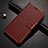 Leather Case Stands Flip Cover L02 for Nokia 6.1 Plus