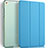 Leather Case Stands Flip Cover L02 for Xiaomi Mi Pad 2 Blue