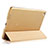 Leather Case Stands Flip Cover L02 for Xiaomi Mi Pad 2 Gold