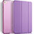 Leather Case Stands Flip Cover L02 for Xiaomi Mi Pad 3 Purple