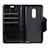 Leather Case Stands Flip Cover L02 Holder for Alcatel 3