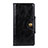 Leather Case Stands Flip Cover L02 Holder for Alcatel 3 Black