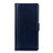 Leather Case Stands Flip Cover L02 Holder for Alcatel 3X Blue
