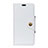 Leather Case Stands Flip Cover L02 Holder for Alcatel 5V White