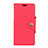 Leather Case Stands Flip Cover L02 Holder for Alcatel 7 Red