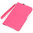 Leather Case Stands Flip Cover L02 Holder for Amazon Kindle 6 inch Hot Pink