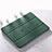Leather Case Stands Flip Cover L02 Holder for Apple iPad Pro 12.9 (2020) Green