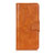 Leather Case Stands Flip Cover L02 Holder for Apple iPhone 12 Pro Max Orange