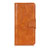 Leather Case Stands Flip Cover L02 Holder for Apple iPhone 12 Pro Orange