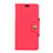 Leather Case Stands Flip Cover L02 Holder for Asus Zenfone 5 ZS620KL Red