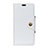 Leather Case Stands Flip Cover L02 Holder for Asus Zenfone 5 ZS620KL White