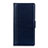 Leather Case Stands Flip Cover L02 Holder for Asus Zenfone Max Plus M2 ZB634KL Blue