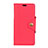 Leather Case Stands Flip Cover L02 Holder for Asus Zenfone Max ZB663KL Red