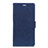 Leather Case Stands Flip Cover L02 Holder for Asus ZenFone V Live Blue