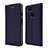 Leather Case Stands Flip Cover L02 Holder for Google Pixel 3 Blue