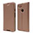 Leather Case Stands Flip Cover L02 Holder for Google Pixel 3 Rose Gold