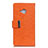 Leather Case Stands Flip Cover L02 Holder for HTC U11 Life Orange