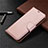 Leather Case Stands Flip Cover L02 Holder for Huawei Honor 9A Rose Gold