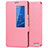 Leather Case Stands Flip Cover L02 Holder for Huawei MediaPad X2 Pink