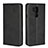 Leather Case Stands Flip Cover L02 Holder for LG G7 Black