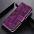 Leather Case Stands Flip Cover L02 Holder for Motorola Moto G9 Power Purple