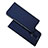 Leather Case Stands Flip Cover L02 Holder for Nokia 4.2 Blue