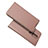 Leather Case Stands Flip Cover L02 Holder for Nokia 4.2 Rose Gold