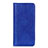 Leather Case Stands Flip Cover L02 Holder for Oppo A32 Blue
