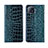 Leather Case Stands Flip Cover L02 Holder for Oppo A53 5G Blue