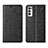 Leather Case Stands Flip Cover L02 Holder for Oppo Reno5 Pro+ Plus 5G Black