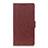 Leather Case Stands Flip Cover L02 Holder for Realme 6 Brown