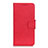 Leather Case Stands Flip Cover L02 Holder for Realme C11 Red