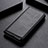 Leather Case Stands Flip Cover L02 Holder for Samsung Galaxy A31 Black