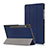 Leather Case Stands Flip Cover L02 Holder for Samsung Galaxy Tab S6 10.5 SM-T860 Blue