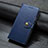 Leather Case Stands Flip Cover L02 Holder for Sony Xperia L4 Blue