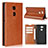 Leather Case Stands Flip Cover L02 Holder for Sony Xperia XA2 Ultra Orange