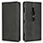 Leather Case Stands Flip Cover L02 Holder for Sony Xperia XZ2 Black