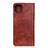 Leather Case Stands Flip Cover L02 Holder for Xiaomi Mi 10 Lite Brown